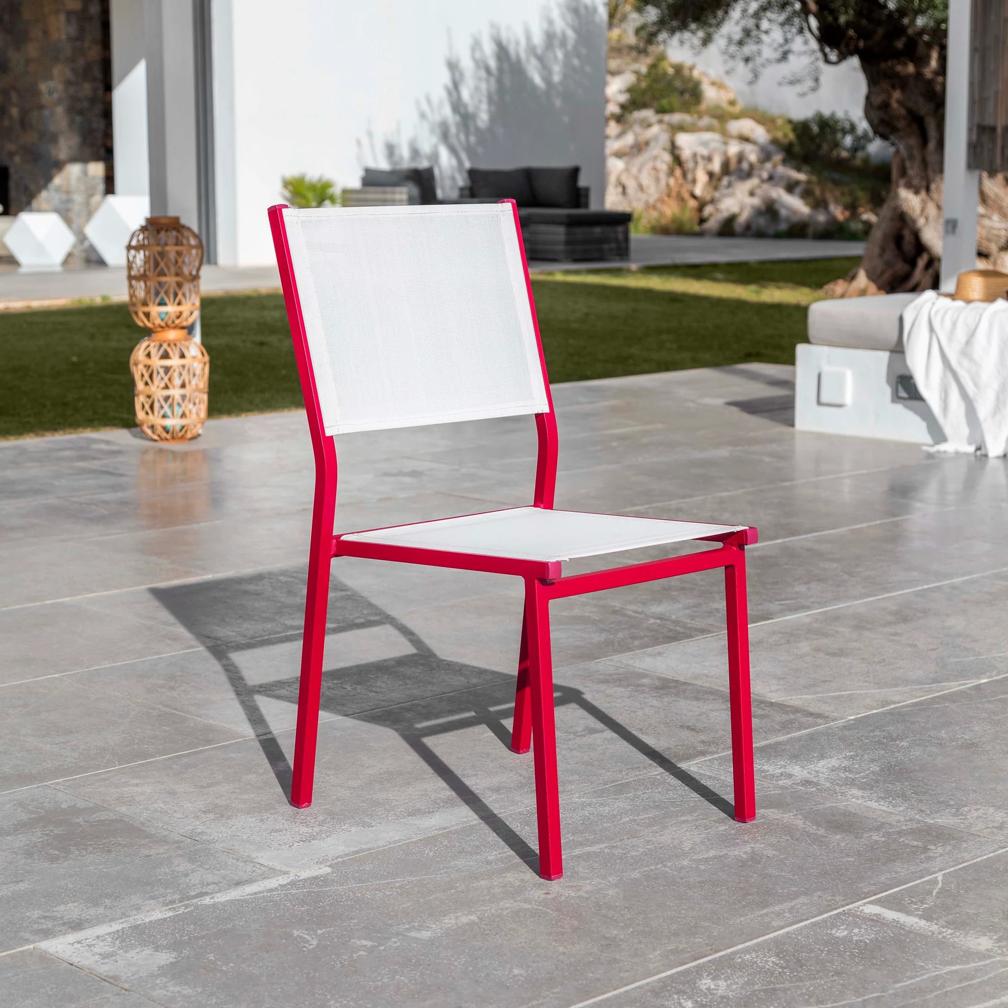 Chaise de jardin alu empilable Murano - Image 13