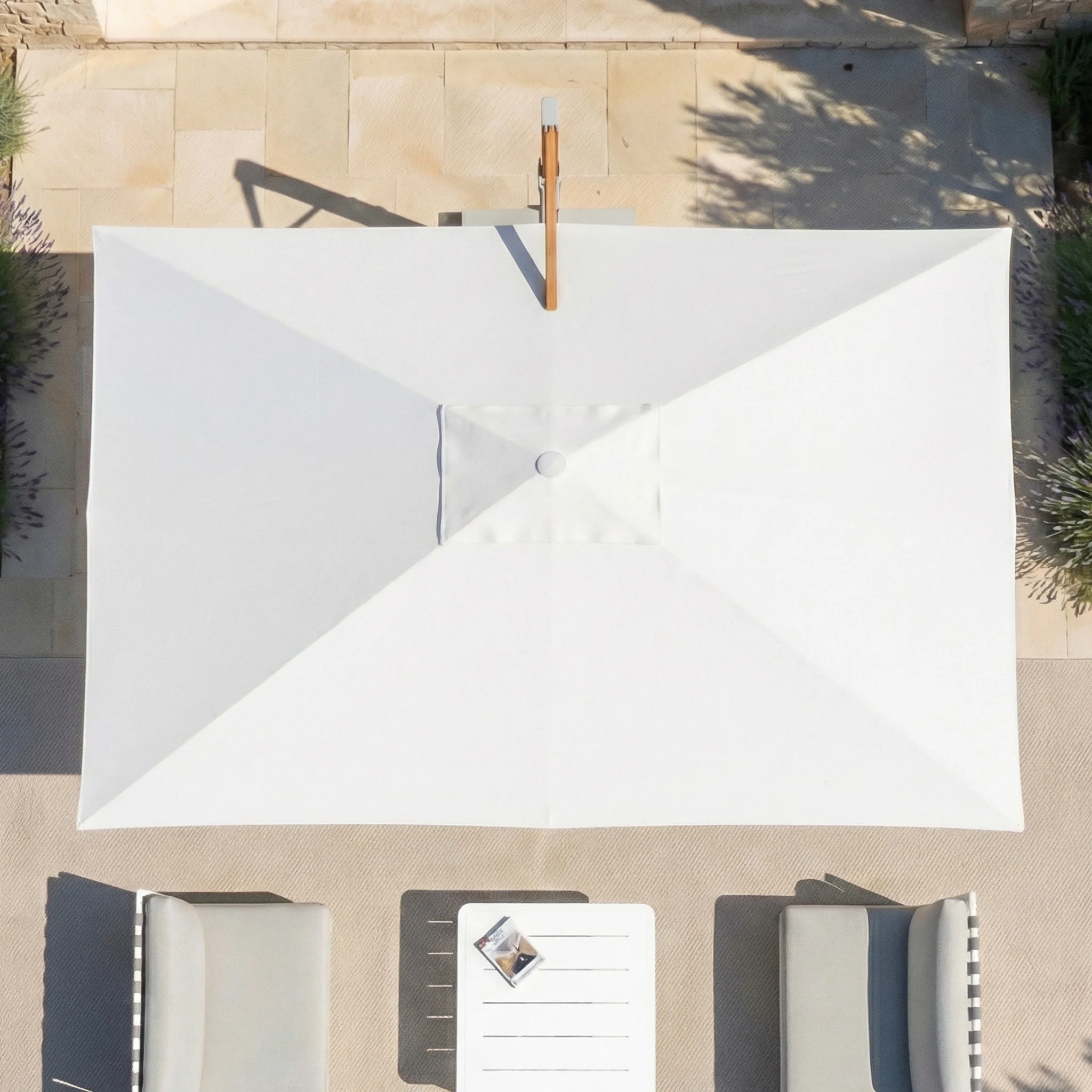 Parasol professionnel décentré Elyra (3x4m) - Image 109