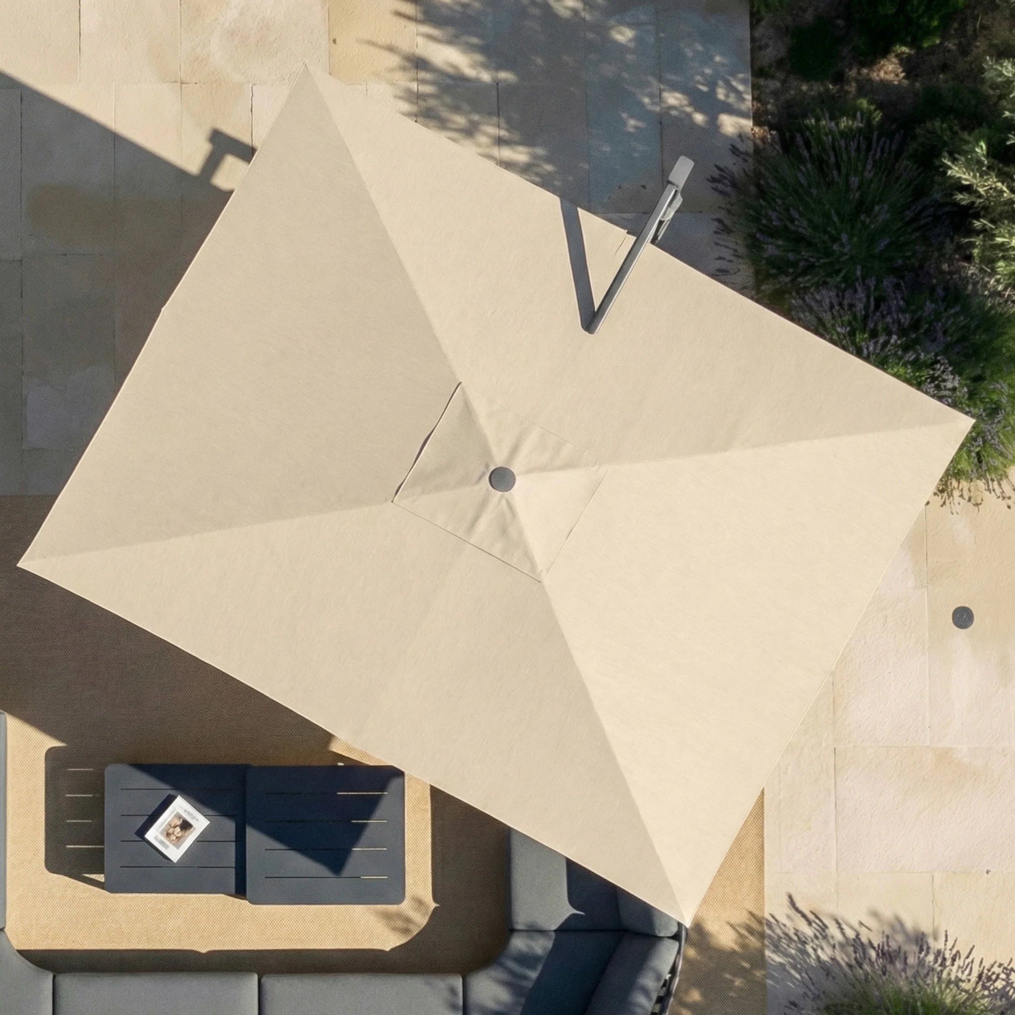 Parasol professionnel décentré Elyra (3x4m) - Image 216