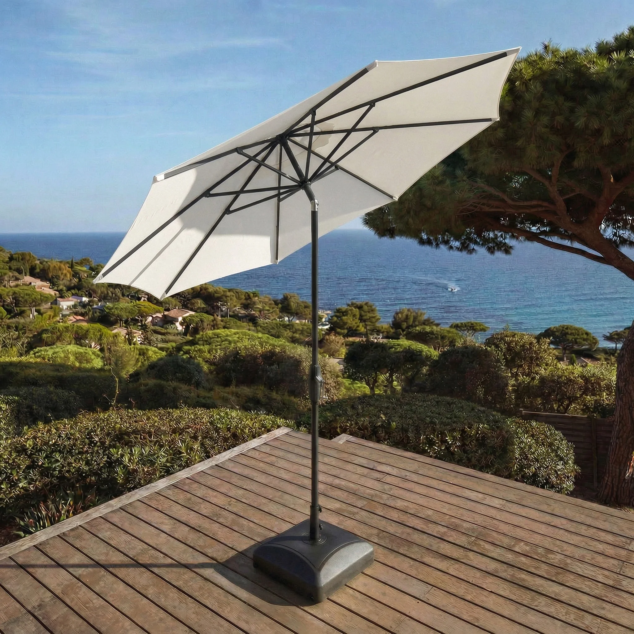 Parasol professionnel rond Elyra (D3.3m) - Image 119