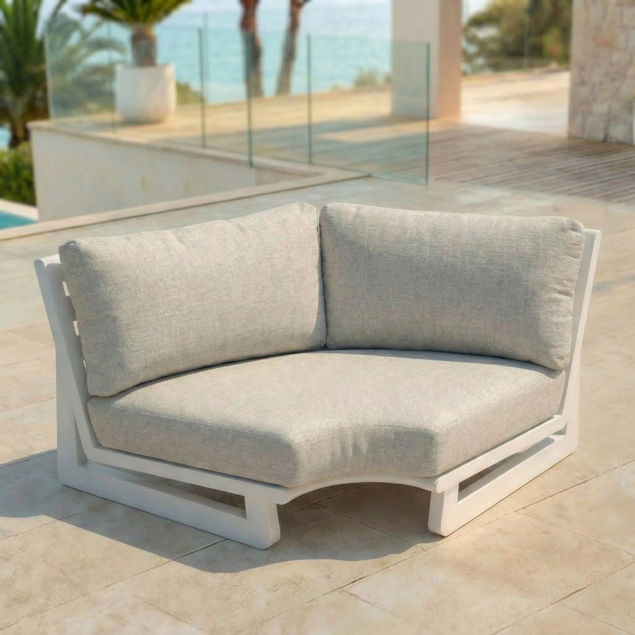 Salon de jardin d'angle Long Beach - 7 places - Image 28