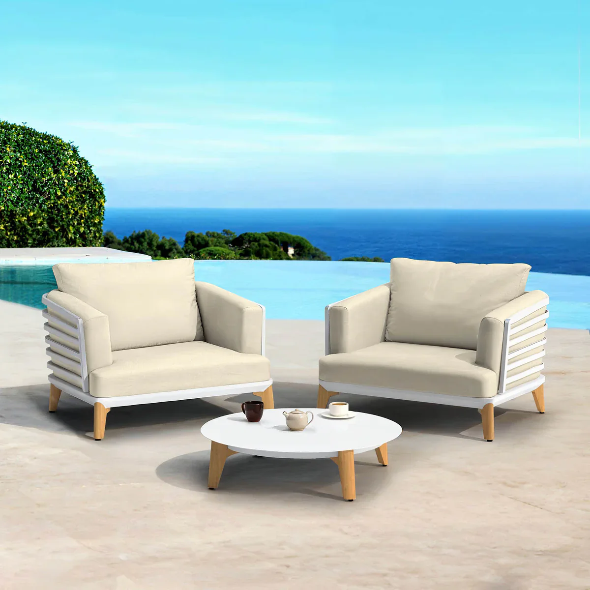 Salon de jardin Monte Carlo - 2 places (UK) - Image 8