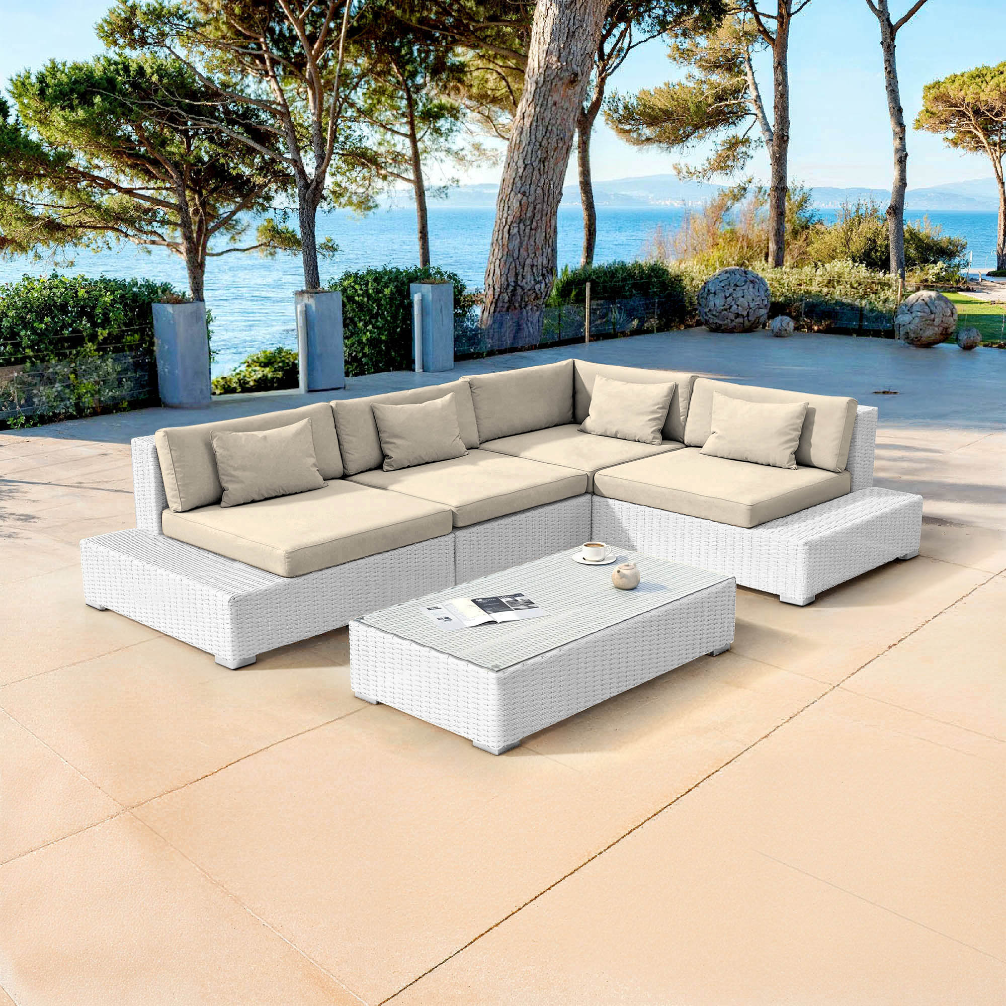 Salon de jardin Palma - 5 places - Image 24