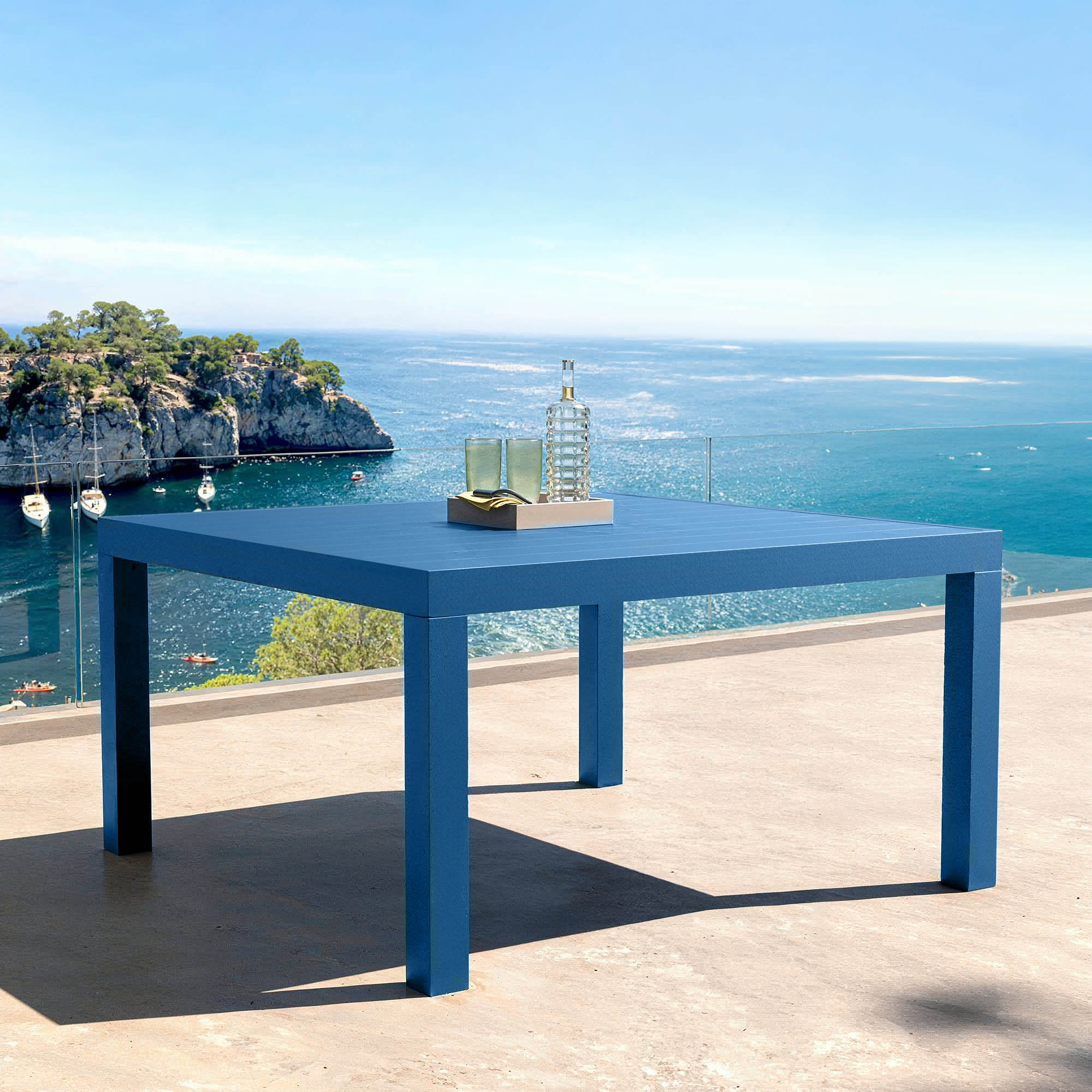 Table de jardin 8 places Aluminium Murano (136 x 136 cm) - Image 16