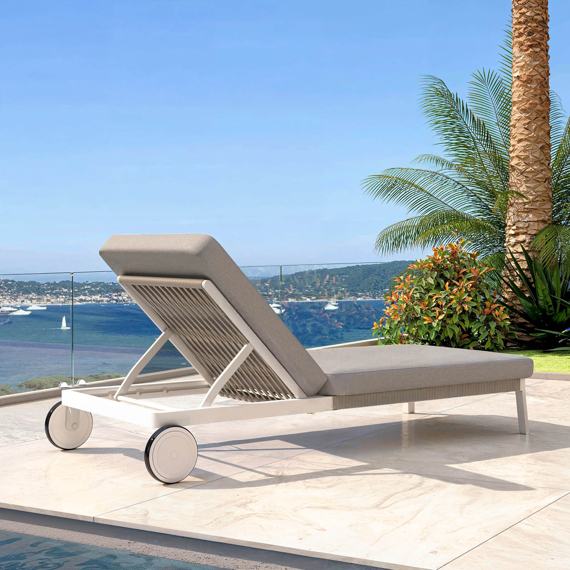 Transat en aluminium Amalfi - Image 2